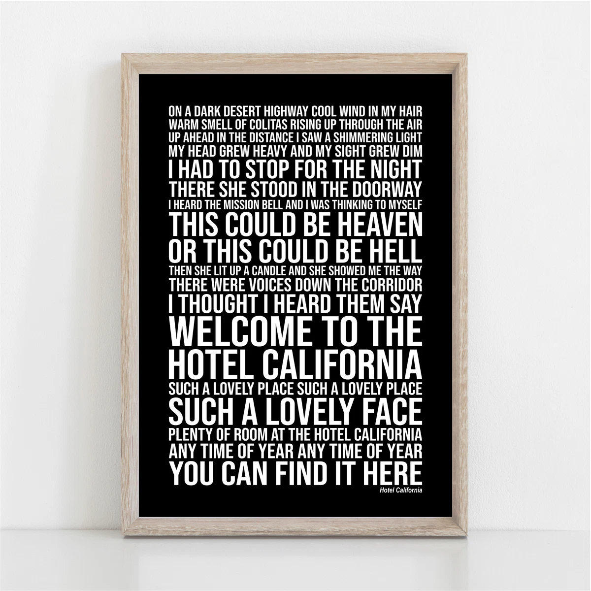 Eagles – Hotel California Lyrics