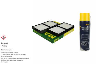 MANN FILTER Innenraumfilter MANNOL Klimareiniger für Mazda Premacy 1.9 2.0 323