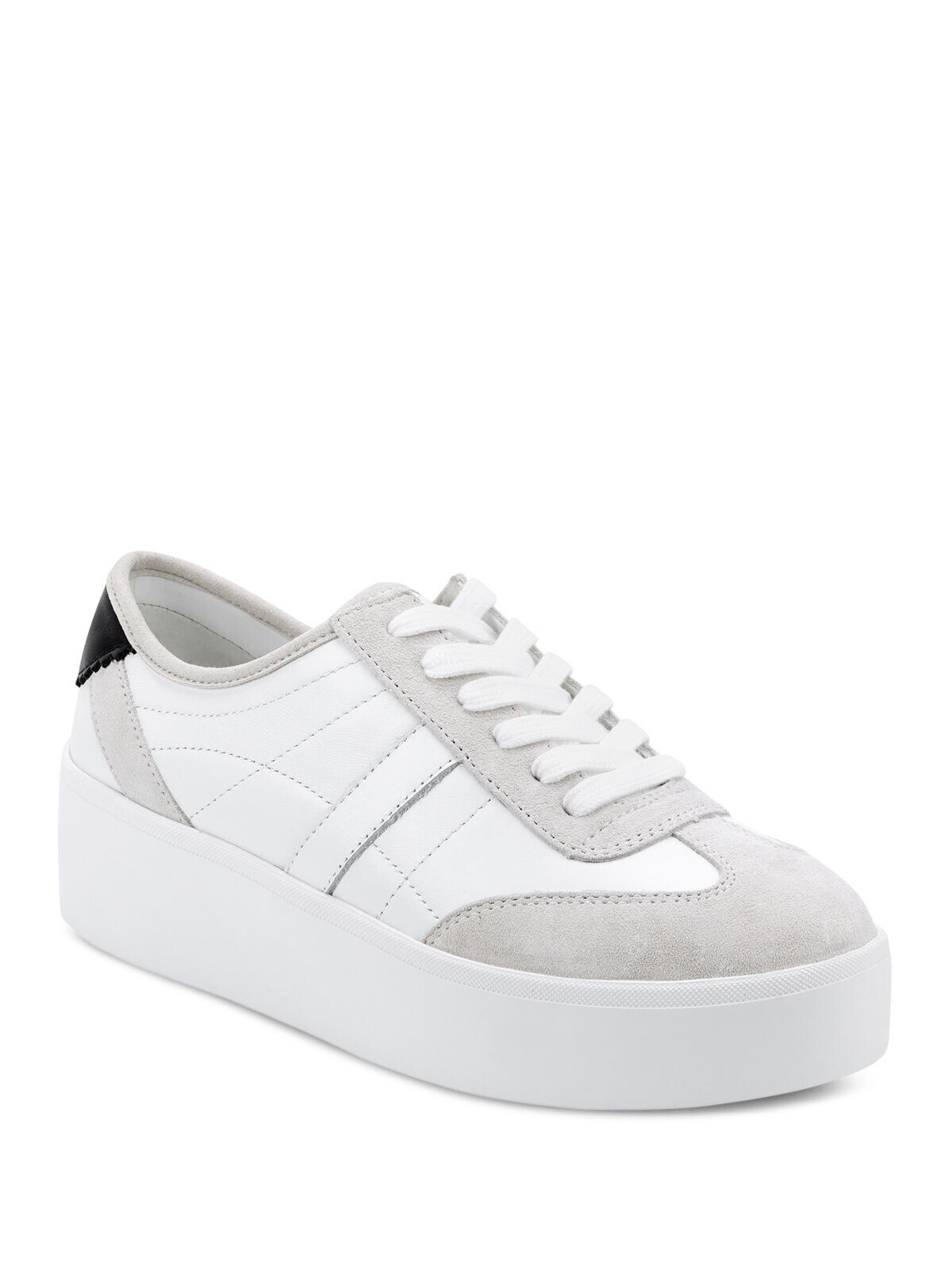 Женские белые спортивные кроссовки MARC FISHER Tallis Toe на платформе из кожи 10 М