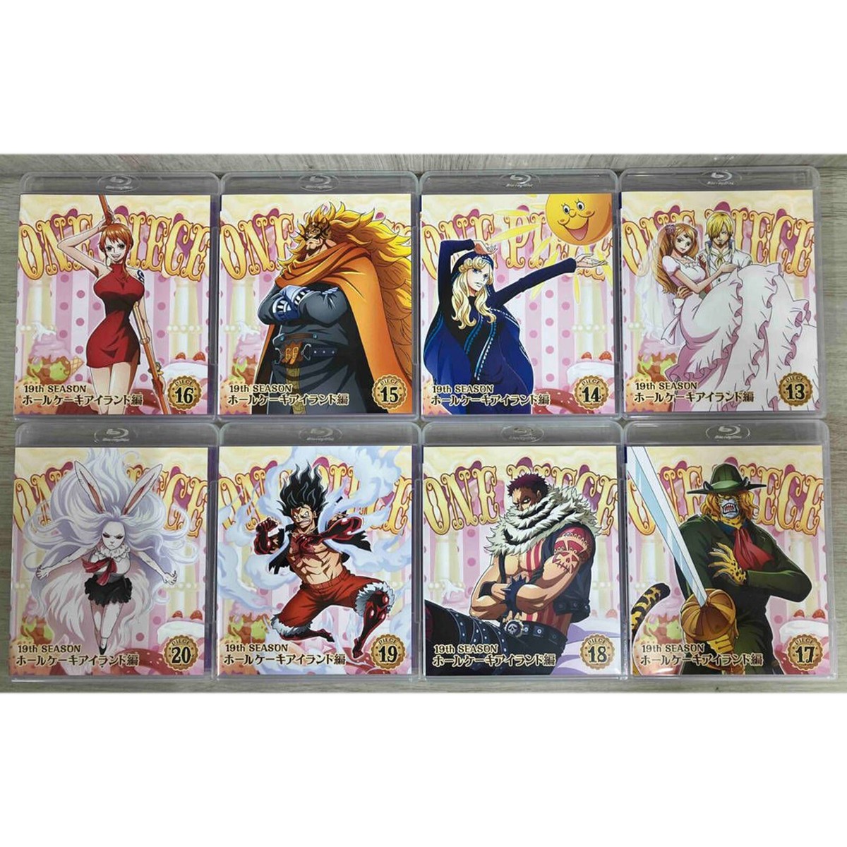 ONE PIECE 19th SEASON Whole Cake Island Arc PIECE.1-28 Blu-ray