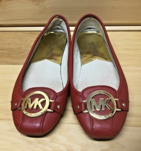 MICHAEL KORS Fulton Red Saffiano 