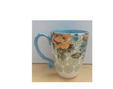 2 Pioneer Woman Collection Willow Soup Bowl/Large Coffee 27oz And 24oz Mug