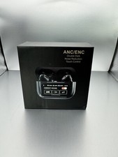 Earbuds With ANC Wireless Bluetooth 5.4 with Colour Touch Screen