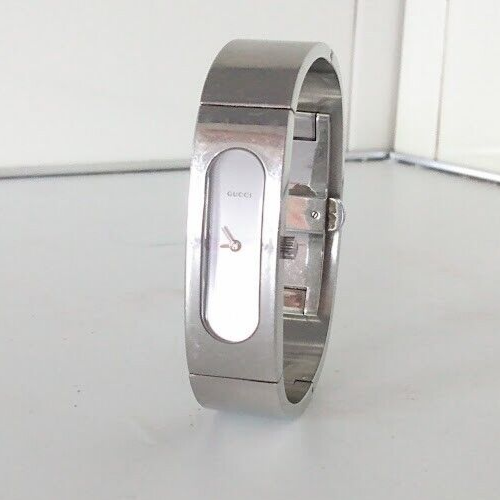 Gucci 2400 S Stainless Bangle Watch Gucci 2400S Stainless Steel Bangle Watch – Leluxe Vintage  main image 4