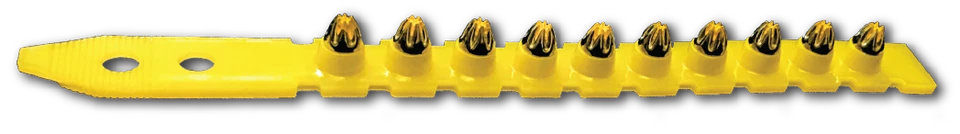 200 Level-4 Yellow Strip Loads for Ramset SA270, Cobra+ Viper Tools XT540,Strong - Image 3 of 4