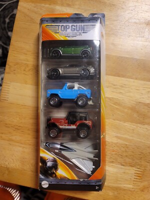 Matchbox MBX Top Gun Maverick 5 Pack sealed - Mini Cooper / Mustang / Bronco