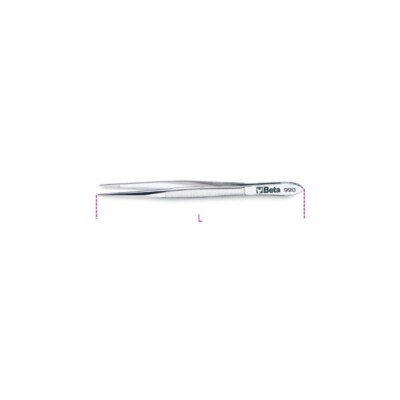 Tweezers Spring Bits Fine Straight Rounded Knurled beta 990 Spring ...