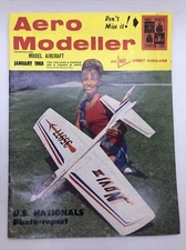 Jan 1968  issue of  Aero Modeller Magazine British Model Aircraft Magazine