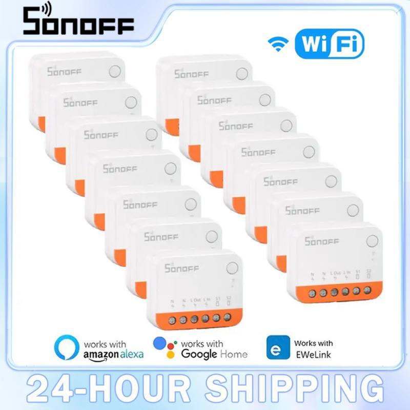 SONOFF MINIR4 WiFi Smart Switch 2 Way Control Mini Extreme Smart Home Relay Supp