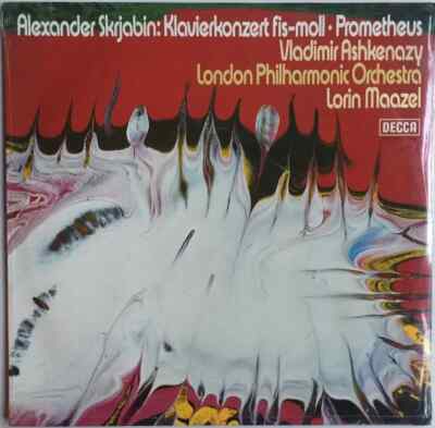 LP Scriabine Klavierkonzert Fis-Moll - Prometheus (Ashkenazy) STILL SEALED