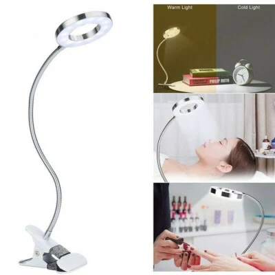 Shadowless Tattoo Salon Nail Desk Lamp Manicure USB LED Light Clip Beauty Light