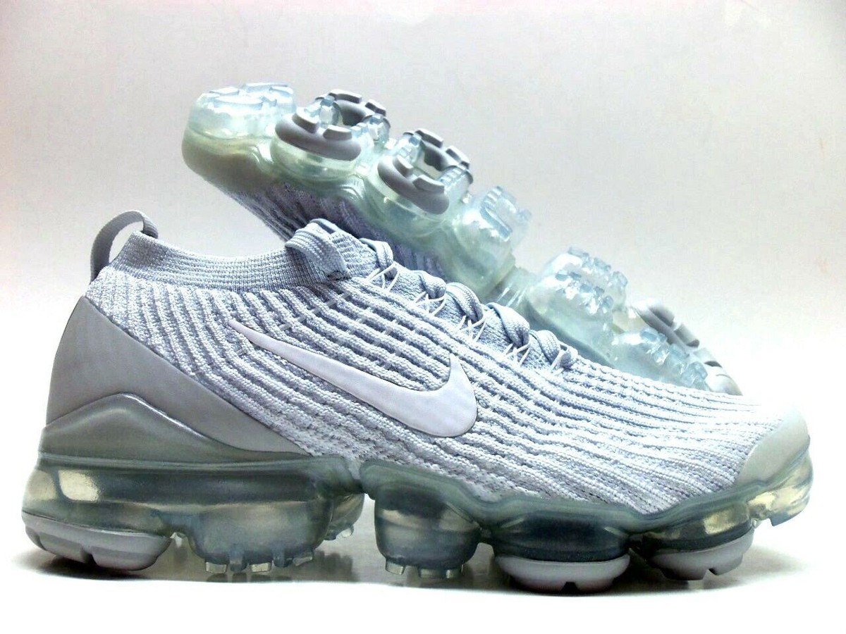 NIKE AIR VAPORMAX FLYKNIT 3 WHITE/PURE PLATINUM SIZE WOMEN'S NIKE AIR VAPORMAX FLYKNIT 3 WHITE/PURE PLATINUM SIZE WOMEN'S