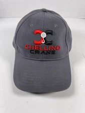 Towsleys Chellino Crane Strapback Hat Cap Gray Construction Building Heavy lift