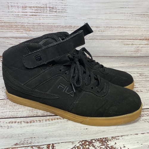 Fila Vulc 13 MP Gum Black Suede Mens 