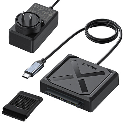 USB 3.0 to SATA Converter Adapter Kit For 2.5''/3.5'' SATA/IDE/SSD Hard Drive US