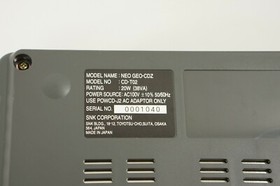 NEO GEO CDZ Console DC-T02 SNK Tested System "NTSC-J" 0001040