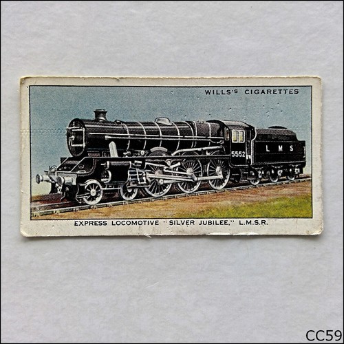 Wills Railway Engines 1936 1 Silver Jubilee Cigarette Card (CC59) eBay