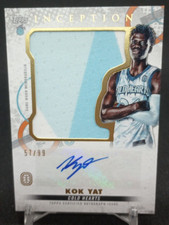 2022-23 Topps Overtime Elite Inception KOK YAT Patch Auto /99 AJRC-KY