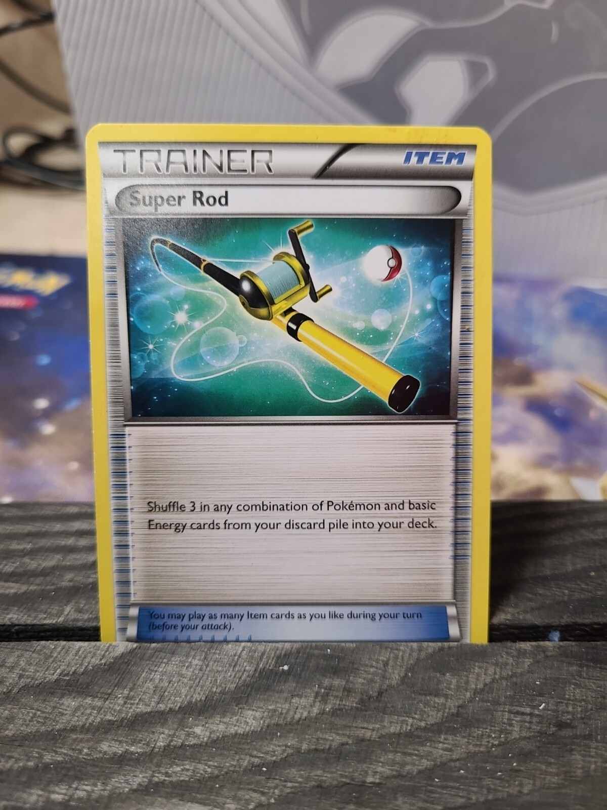1x - Super Rod - 149/162 - Uncommon NM Pokemon BREAKThrough