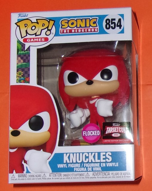 Funko Pop Games Knuckles Flocked #854 