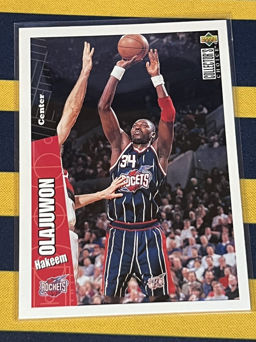 1996-97 Upper Deck Collector's Choice - #58 Hakeem Olajuwon | eBay