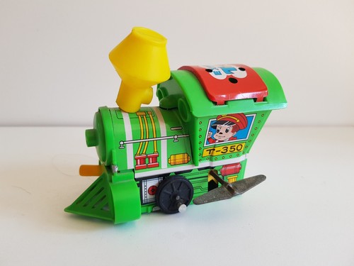 Ancien Jouet Mécanique YONE – Automate En Tôle, Collection