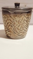 Better Homes  Gardens Cotton Ball Jar Animal Print BH 16-006-699-05 NEW Contain