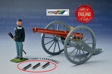 BRITAINS CIVIL WAR GUN SET 2057 - UNION ARTILLERY GUN, 1951-1966, No Box, RARE