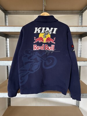 Kini Red Bull Motocross Vintage Y2K Racing Zip Up Jacket Size L | eBay