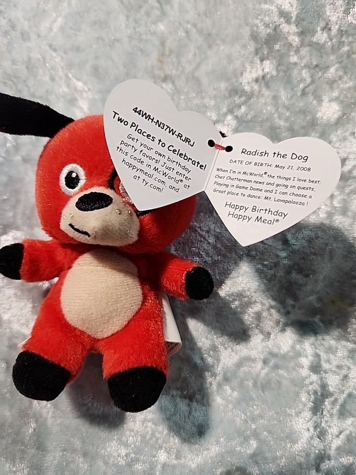Ty McWorld Radish The Dog eBay