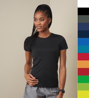 Stedman Interlock Damen Body Fit Sports T-Shirt Active Dry Fitness ST8100 NEW