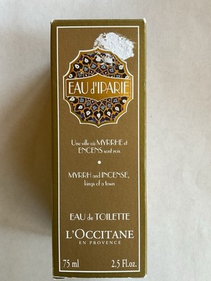 L Occitane en Provence Eau D'Iparie EdT Eau de Toilette 75 ml Neu Vintage