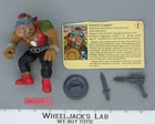 Bebop SOFT HEAD 100% Complete Teenage Mutant Ninja Turtles Playmates 1988 Figure