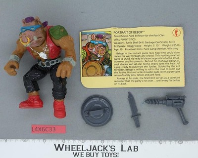 Bebop SOFT HEAD 100% Complete Teenage Mutant Ninja Turtles
