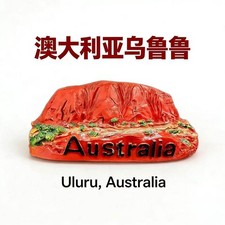 Uluru Australia Ayers Rock 3D Fridge Magnet Tourist Souvenir Resin Refrigerator