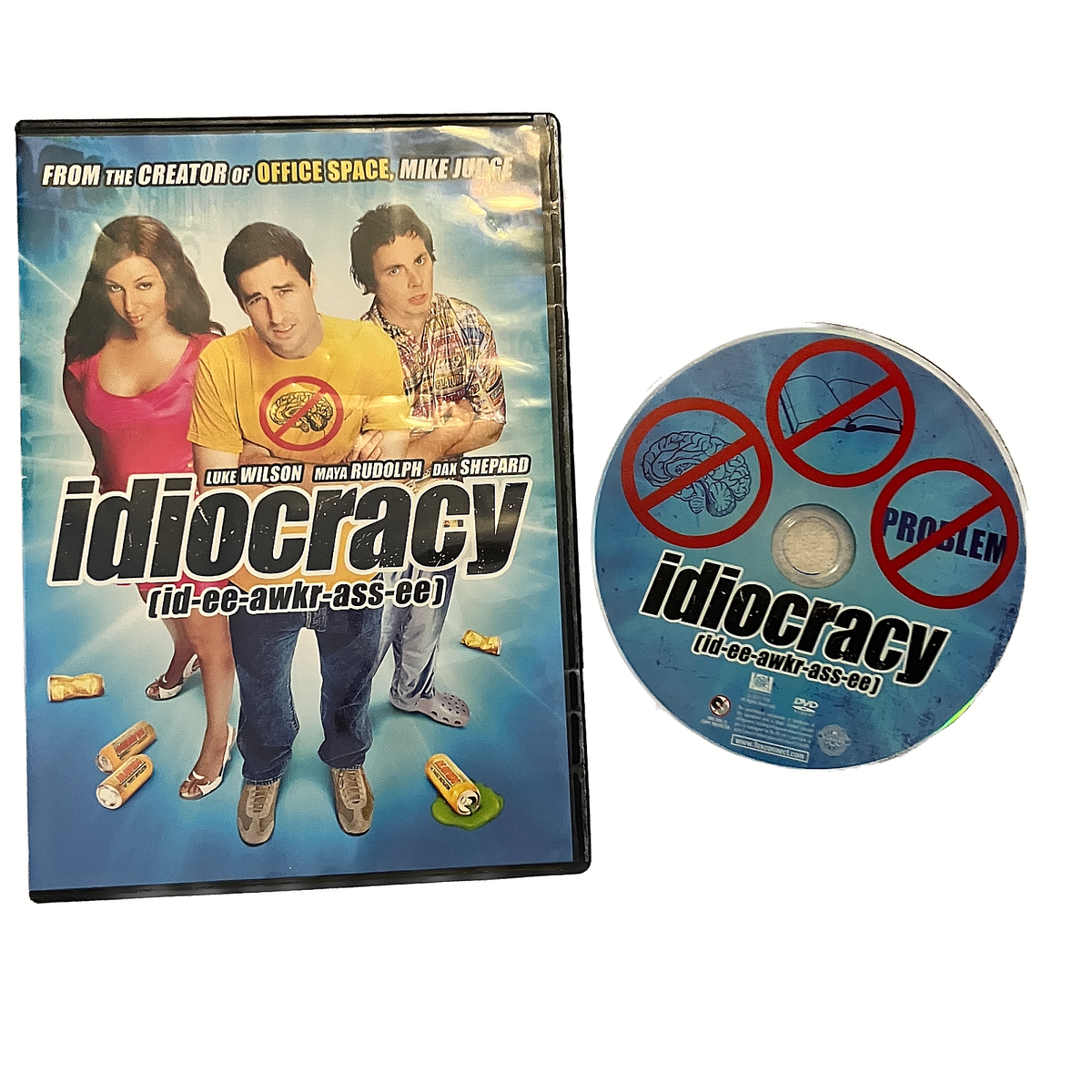 Idiocracy (2006), DVD Movie, Fox Home Ent. (2007), M. Judge x L