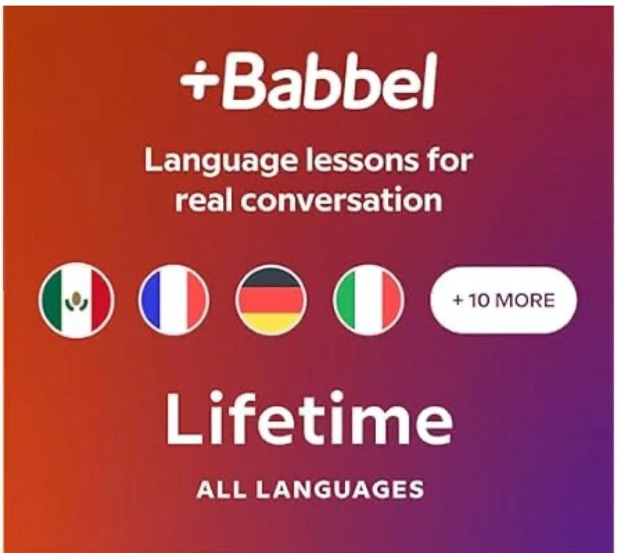 Babbel Lifetime Subscription for Language Learning