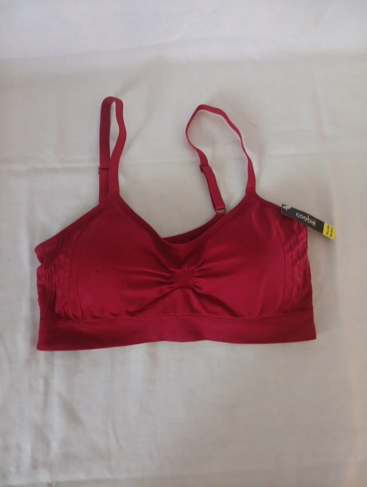Camiseta Pullover 2 Coobie Bras Talla Completa Rojo Verde Azulado Foto 2 de 4