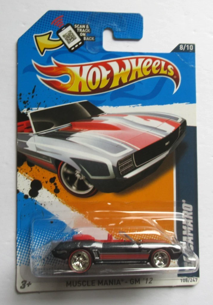 Hot Wheels Super Treasure Hunt 69 Camaro for sale | eBay
