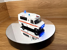 Working Lights Oxford Diecast 1:76 Scale 76HAN002 Bedford Hanlon London Ambulanc