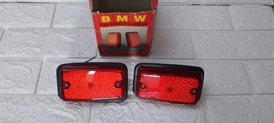 BMW E21, E12, E30, E28 REAR SIDE MARKER FOR USA VERSION, NEW, PAIR