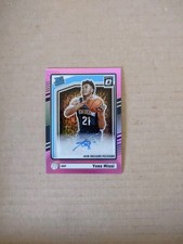 2024-25 YVES MISSI Panini Donruss Optic Pink Holo Rated Rookie Auto /25 Pelicans