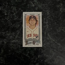 2025 Topps Allen & Ginter RC Marcelo Mayer Mini A&G back Red Sox