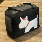 Travel Soft Sided Pet Dog/Animal Carrier Bag Scotty Dog On One Side.