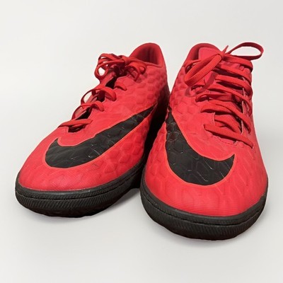 Nike Hypervenom Phelon IC Indoor Soccer Shoes Men's Size 12 Red