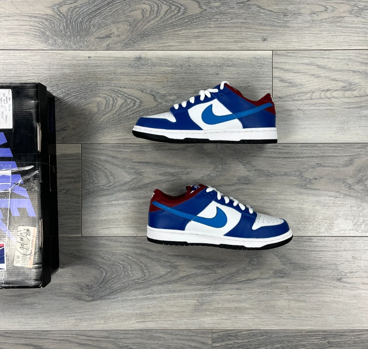 Nike Dunk Low Neptune Sneakers Mens Size 10.5 Blue Red White 2006 Nike SB Dunk Low Neptune (US10) – outkits.com main image 3