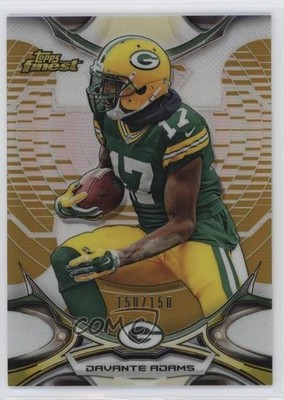 2015 Topps Finest Gold Refractor 150/150 Davante Adams #57 ii1