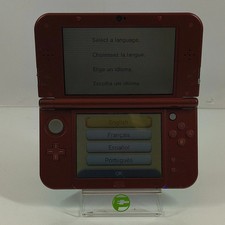 New Nintendo 3DS XL Handheld Game Console Only RED-001 Red image