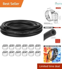 Fuel Line Hose NBR Rubber 5/16 inch 10ft High Pressure 300PSI Automotive