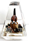 Vintage Hand Carved Painted Goose Lucite/acrylic Unique Canada Paperweight — photo 2